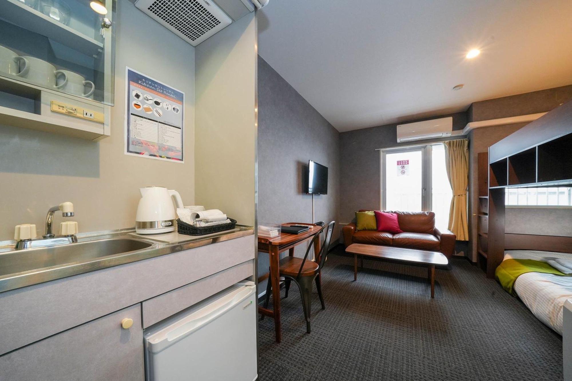 Residence Hotel Stripe Sapporo Luaran gambar