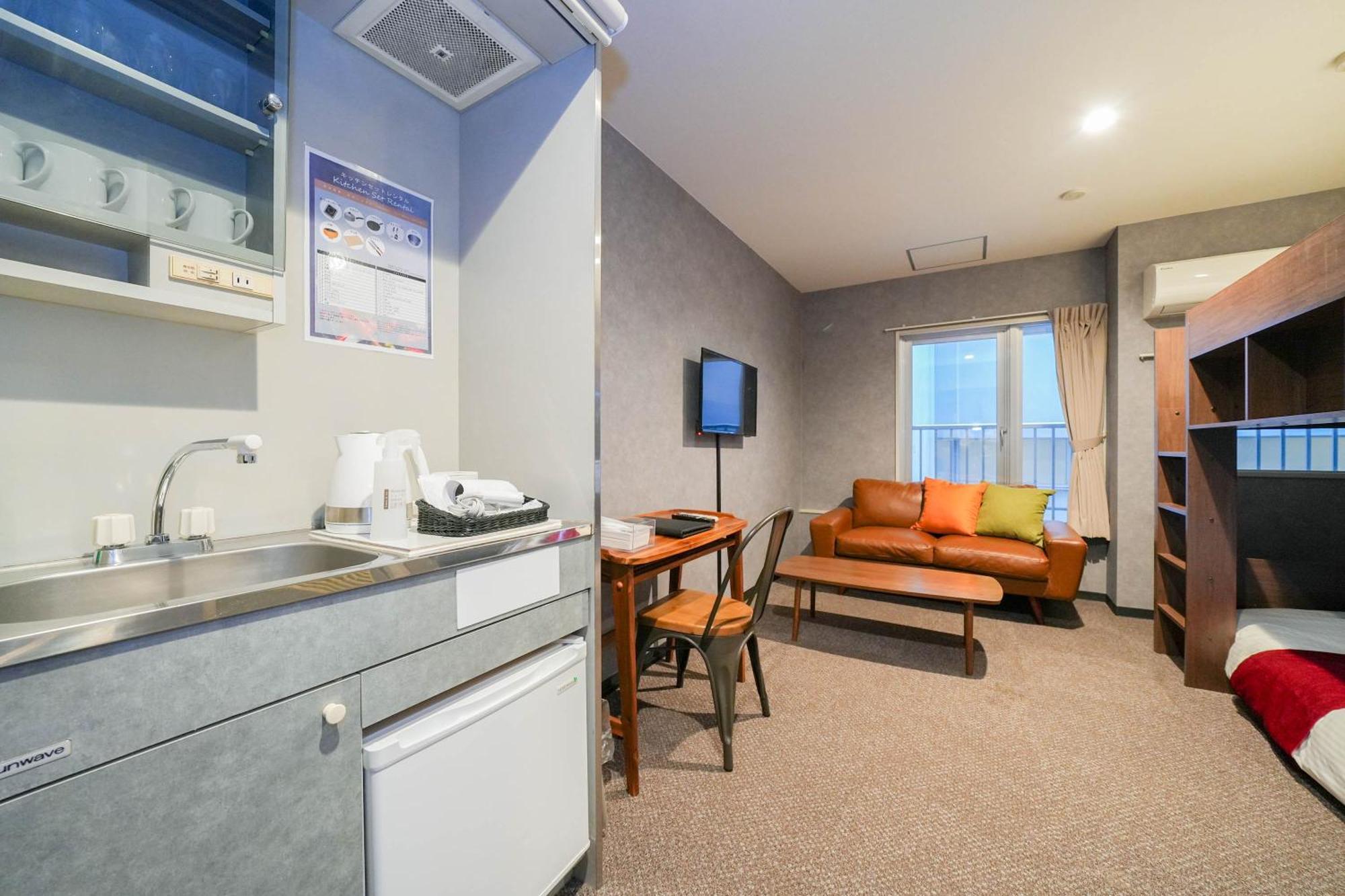 Residence Hotel Stripe Sapporo Luaran gambar